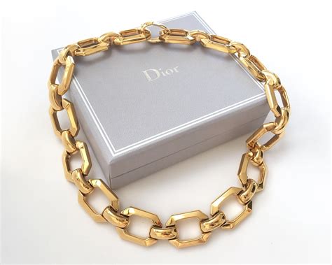 christian dior necklace choker|genuine Christian Dior necklace.